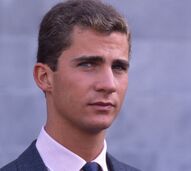 Felipe VI em 1989