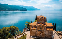 Lago Ogrid, na Macedónia