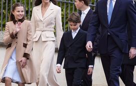 Família real britânica é a imagem da união na tradicional Missa de Páscoa