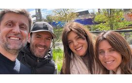 Andreia Rodrigues e Daniel Oliveira refugiados em Manchester após viagem caótica