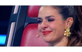 Arrepiante! Cuca Roseta em lágrimas ao ser surpreendida pelo filho