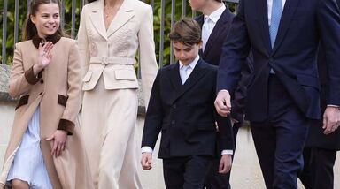 A família real britânica na Páscoa 2026