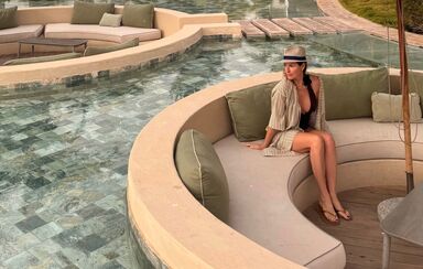 De Marrocos com amor! Fernanda Serrano desfruta de momentos únicos com o filho