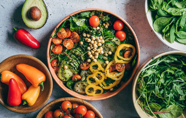 Alimentos saudáveis para uma dieta equilibrada e perda de peso.

