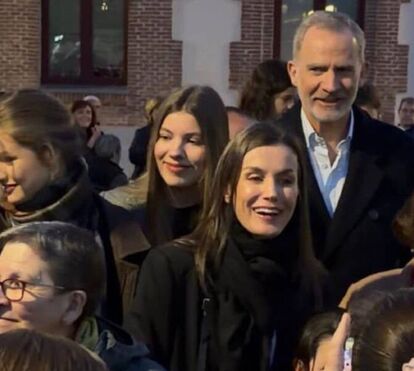 O sorriso de Letizia ao reunir-se finalmente com as filhas para a Páscoa