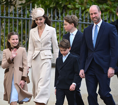 Muitas ausências na missa da Páscoa em Inglaterra. Toda a família do príncipe André fora da cerimónia