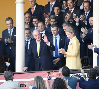 Tudo como nos tempos em que era rei e senhor! O regresso triunfal de Juan Carlos a Sevilha 