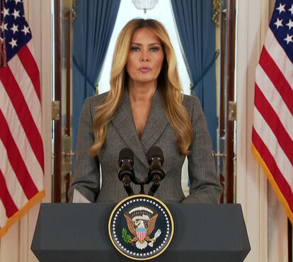 Melania Trump quebra silêncio e fala da sua alegada ligação a Jeffrey Epstein