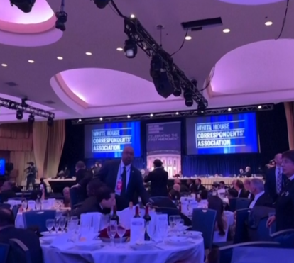 Pânico no jantar dos correspondentes da Casa Branca após os primeiros tiros