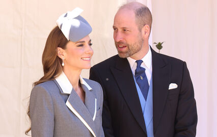 Kate Middleton e Príncipe William juntos num evento