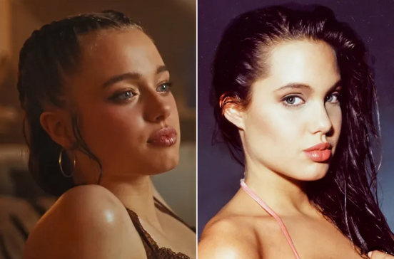 Filha de Angelina Jolie destaca-se num vídeo, com semelhanças à mãe.
