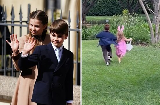 A família real britânica na Páscoa 2026 e Archie e Lilibet