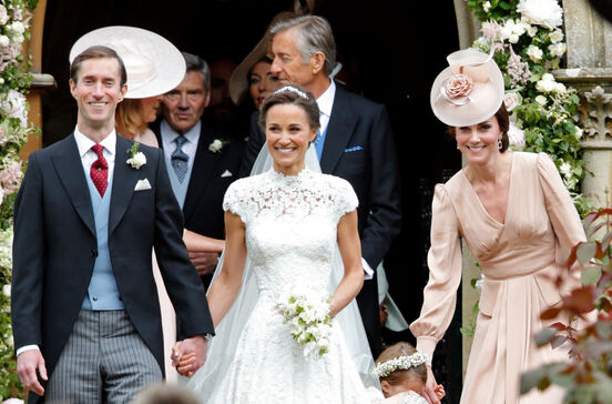 James Matthews, Pippa Middleton e Kate Middleton