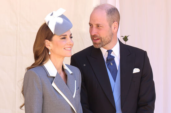 Kate Middleton e Príncipe William juntos num evento