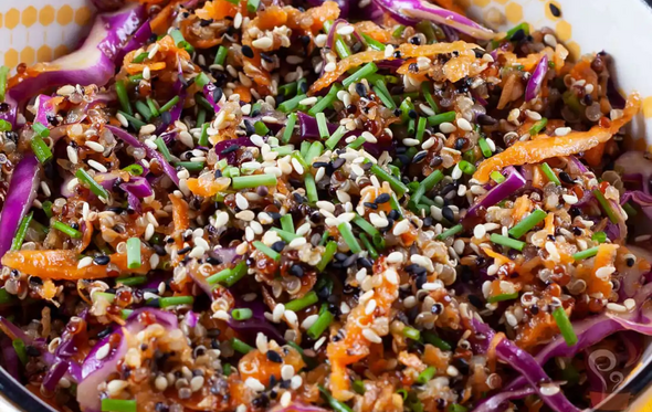 Salada de quinoa