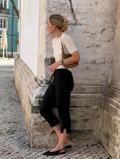 Saltos altos? Deixe-os de lado e opte pelos sapatos rasos... sem hipotecar a elegância