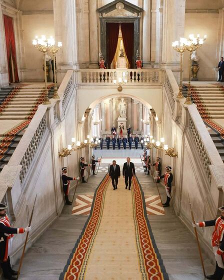 António José Seguro recebido por Felipe VI