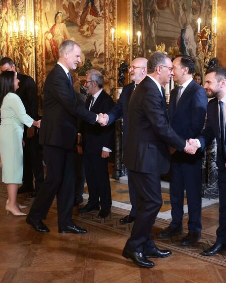 António José Seguro recebido por Felipe VI