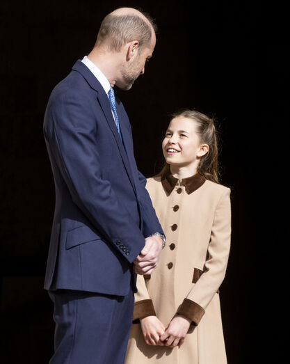 Princesa Charlotte e William