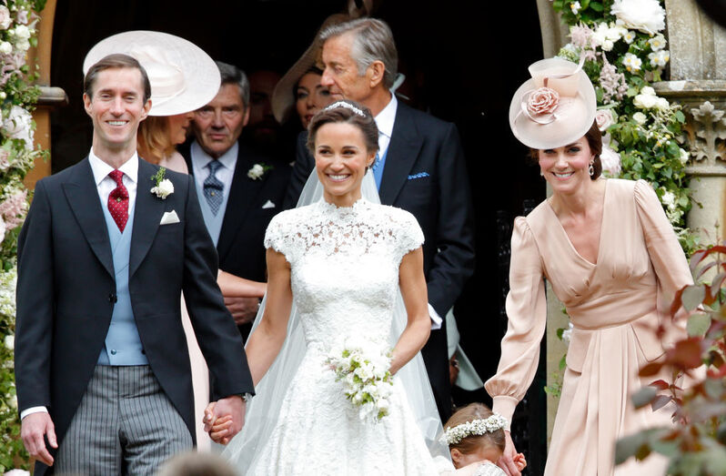 James Matthews, Pippa Middleton e Kate Middleton