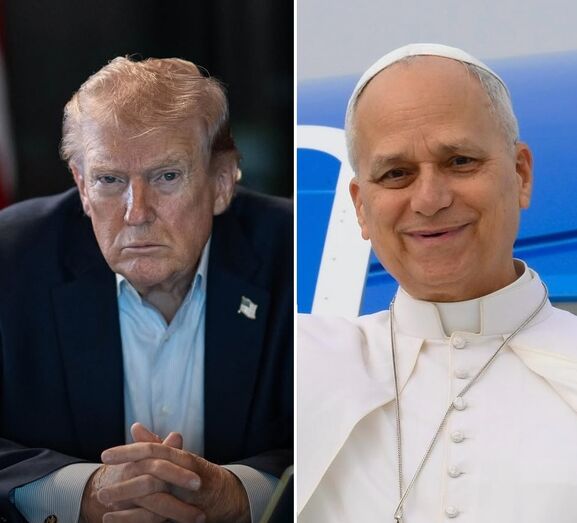 Trump, Papa Leão