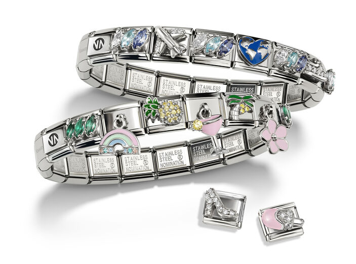 Pulseiras Composable da Nomination com design renovado em aço inoxidável