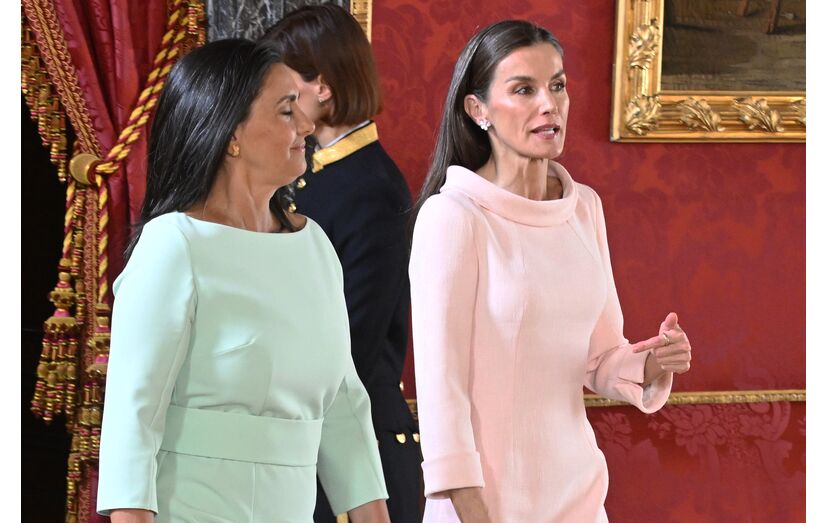 Margarida Maldonado acompanha Letizia em audiência no Palácio da Zarzuela