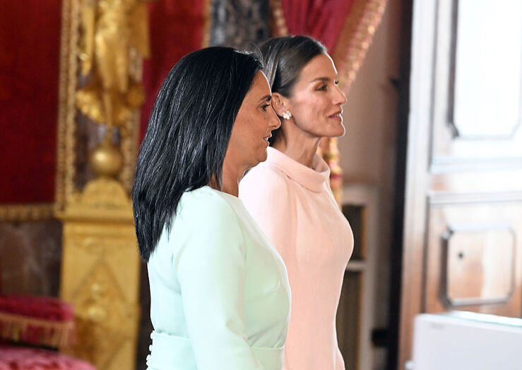 Margarida Maldonado acompanha Rainha Letizia num evento oficial