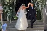 As imagens da felicidade! Pedro Gonçalves do Sporting casou na Igreja com Bruna Rafaela