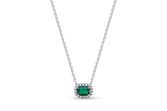 Colar Pandora com esmeralda, coleção Emerald Green Primavera 2026