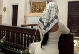 Georgina Rodríguez visita o Santuário de Fátima após a perda de Angel