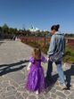 Matilde Mourinho naDisneyland Paris.