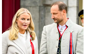 Mette-Marit e o príncipe Haakon