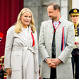 Mette-Marit e o príncipe Haakon