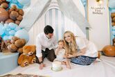 Tiffany Trump celebra o primeiro aniversário do filho, com a família, em Mar-a-Lago