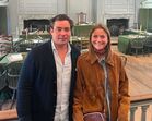 Maria Francisca de Bragança e o marido, Duarte Martins, nos EUA