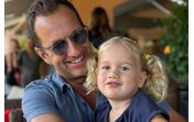 Frederico Varandas com a filha Petra