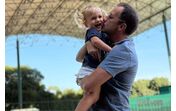 Frederico Varandas com a filha Petra