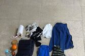 O conteúdo das mochilas das crianças francesas encontradas junto da Comporta