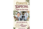 Don Fran atua na Quinta Alegre, Charneca, dia 23 de maio