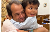 João Moura Caetano e o filho, António