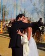 Júlia Palha e Frederico Murta celebram noivado em Jerez de la Frontera