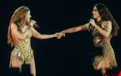 Shakira e Anitta atuam no Rio de Janeiro perante dois milhões de pessoas