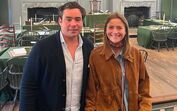 Maria Francisca de Bragança e o marido, Duarte Martins, nos EUA