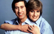 Carlos e Diana no início da década de 80