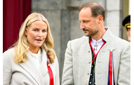 Mette-Marit e o príncipe Haakon