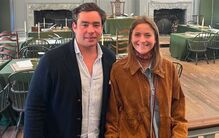 Maria Francisca de Bragança e o marido, Duarte Martins, nos EUA