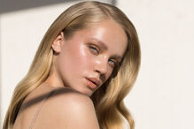 Pele com glow natural