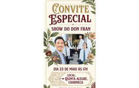 Don Fran junta talentos em concerto na Quinta Alegre