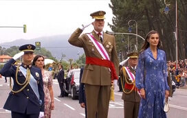 A histórica estreia da princesa Leonor no Dia das Forças Armadas

